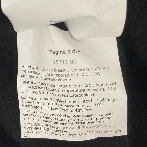 Nwot RED VALENTINO Sweater~S Black Bow-Tulle-Lace-Appliqué Cashmere V Long-Sleev - Picture 6 of 9